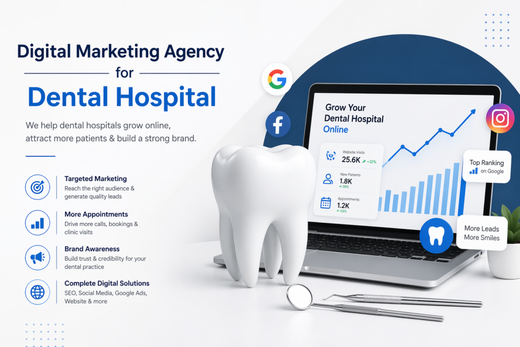 Digital Marketing Agency for Dental Hospital