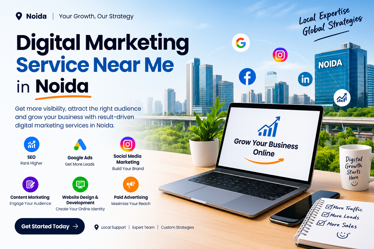 Digital Marketing Service Near Me in Noida